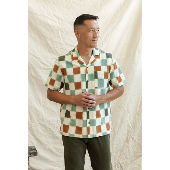 Bridge & Burn The Bodie Shirt Short Sleeve Buttondown Standard Fit L New 283385 - Picture 1 of 16